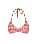 Margot Halter Top - Vintage Red Plaid - Align Swim
