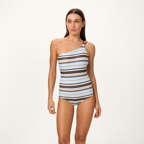 Roux Toga One-Piece - Azure - Align Swim