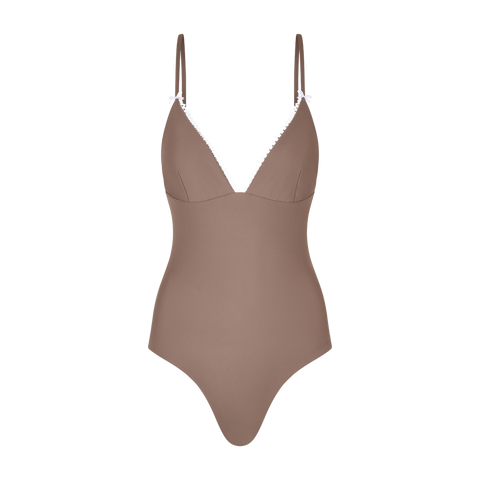 Olivia One-Piece - Truffle Veil - align swim