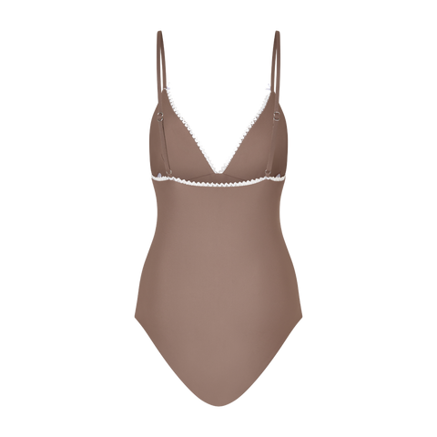 Olivia One-Piece - Truffle Veil - align swim