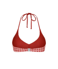 Margot Halter Top - Vintage Red Plaid - Align Swim