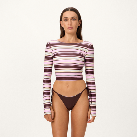 Bryn Long Sleeve Top - Gelato - Align Swim