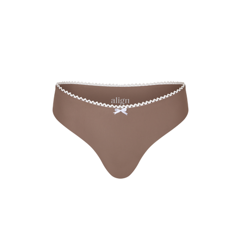 Nessa Bottom - Truffle Veil - align swim