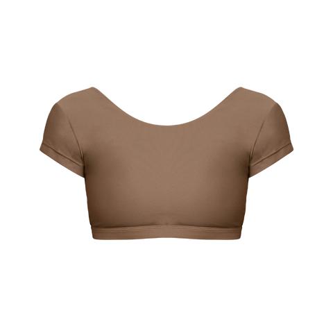 Remi Top - Truffle - align swim