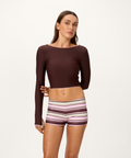 Bryn Long Sleeve Top - Gelato - Align Swim