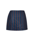 Josie Wrap Swim Skirt - Marine Plaid - Align Swim