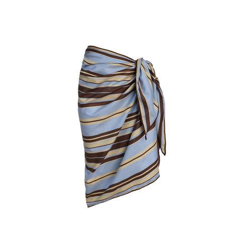 TPB x Align Resort Tie Towel - Azure - Align Swim