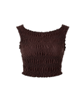June Ruched Tankini - Sable - Align Swim