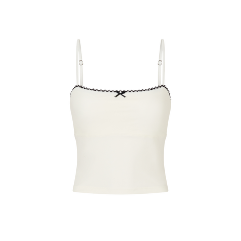 Delilah Top - Creme Noir - align swim