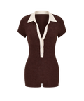 Bonnie Terry Swim Romper - Sunday Brown - Align Swim