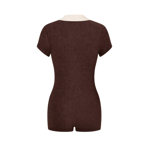 Bonnie Terry Swim Romper - Sunday Brown - Align Swim