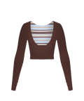 Bryn Long Sleeve Top - Azure - Align Swim