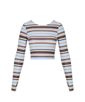 Bryn Long Sleeve Top - Azure - Align Swim