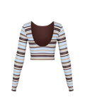 Bryn Long Sleeve Top - Azure - Align Swim