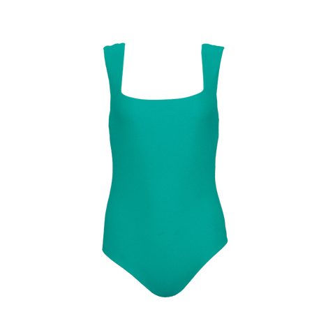 Lana One-Piece - Emerald - align swim