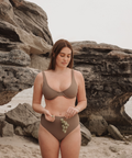 Noelle Top - Truffle - align swim