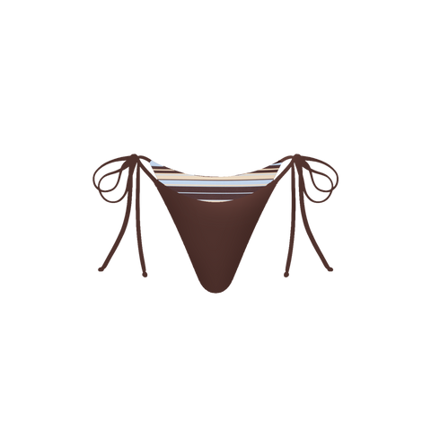 Indy Tie Side Bottom - Azure - Align Swim