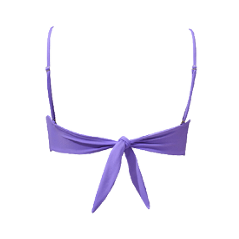 Hallie Bandeau Top - Ultraviolet - align swim