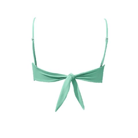 Hallie Bandeau Top - Lagoon - align swim