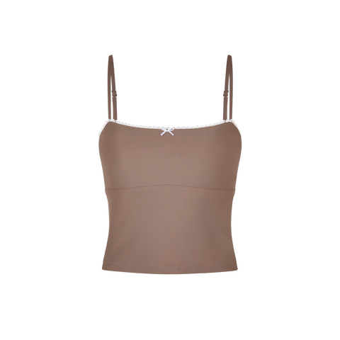 Delilah Top - Truffle Veil - align swim