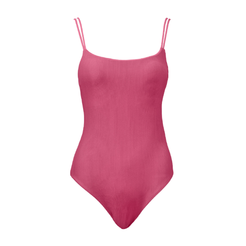 Riley One-Piece - Rose - align swim