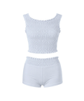 June Ruched Tankini - Bluebell *Preorder* - Align Swim