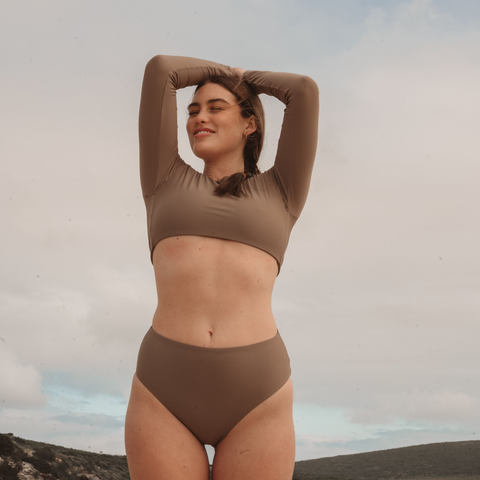 Ava Bottom - Truffle - align swim