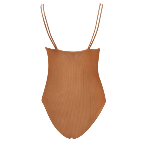 Riley One-Piece - Latte - align swim