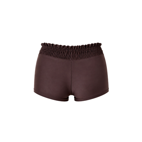 Juno Ruched Shorts - Sable - Align Swim