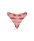 Dixie Bottom - Vintage Red Plaid - Align Swim