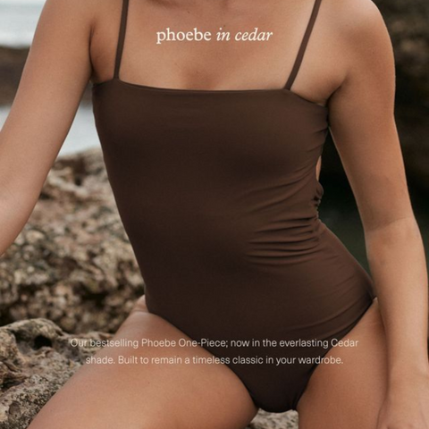 Phoebe One-Piece - Cedar - align swim