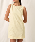Mira Dress - Buttermilk - Align Swim