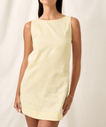 Mira Dress - Buttermilk - Align Swim
