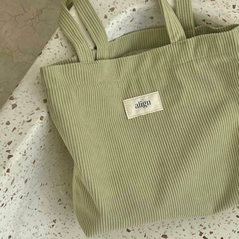 Coastal Tote - Moss - align swim