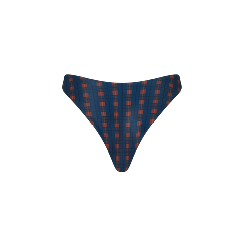 Dixie Bottom - Marine Plaid - Align Swim