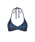 Margot Halter Top - Marine Plaid - Align Swim
