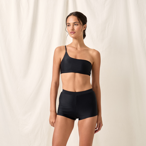 Veda Swim Shorts - Ebony - Align Swim
