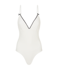 Olivia One-Piece - Creme Noir - align swim