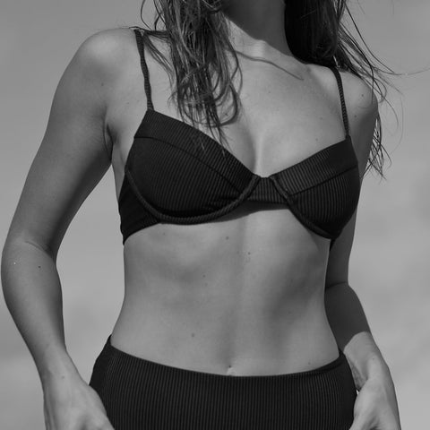 Sienna Top - Onyx - align swim