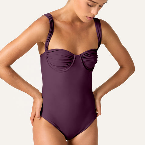 Celestine One-Piece - Plum *NEW* - Align Swim