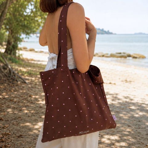 Daylight Tote - Cherie Dot - Align Swim