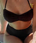 Giselle Bandeau Top - Ebony *NEW* - Align Swim