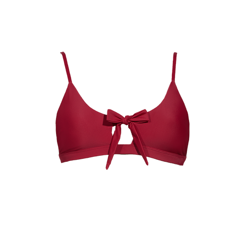 Heidi Top - Crimson Red - Align Swim