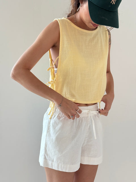 Ellis Top - Butter *NEW* [Preorder for XS/S] - Align Swim