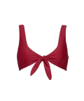 Iris Top - Crimson Red - Align Swim