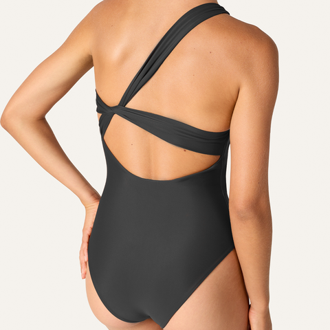Rae One-Piece - Ebony *NEW* - Align Swim