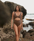 Sofia One-Piece - Truffle *NEW* - Align Swim