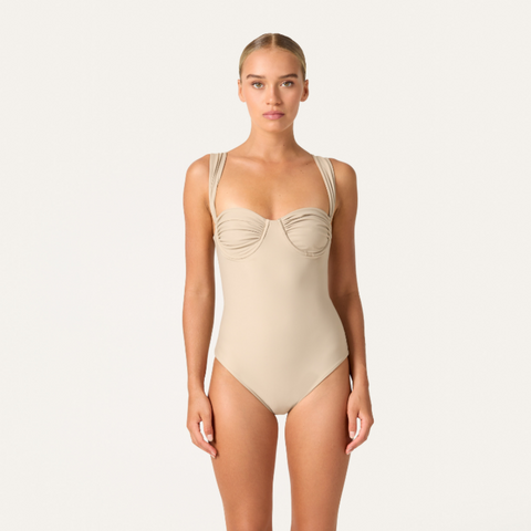 Celestine One-Piece - Clay - align swim