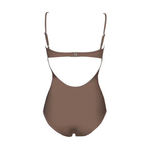 Phoebe One-Piece - Truffle