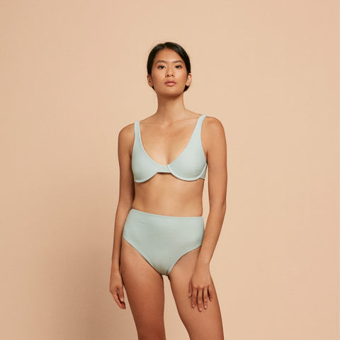 Noelle Top - Mist - align swim